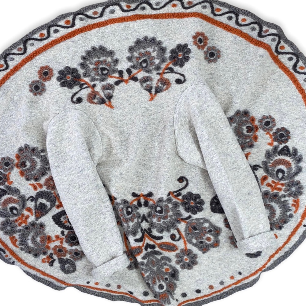 M Made in Italy Wool Shawl  Circle Cardigan